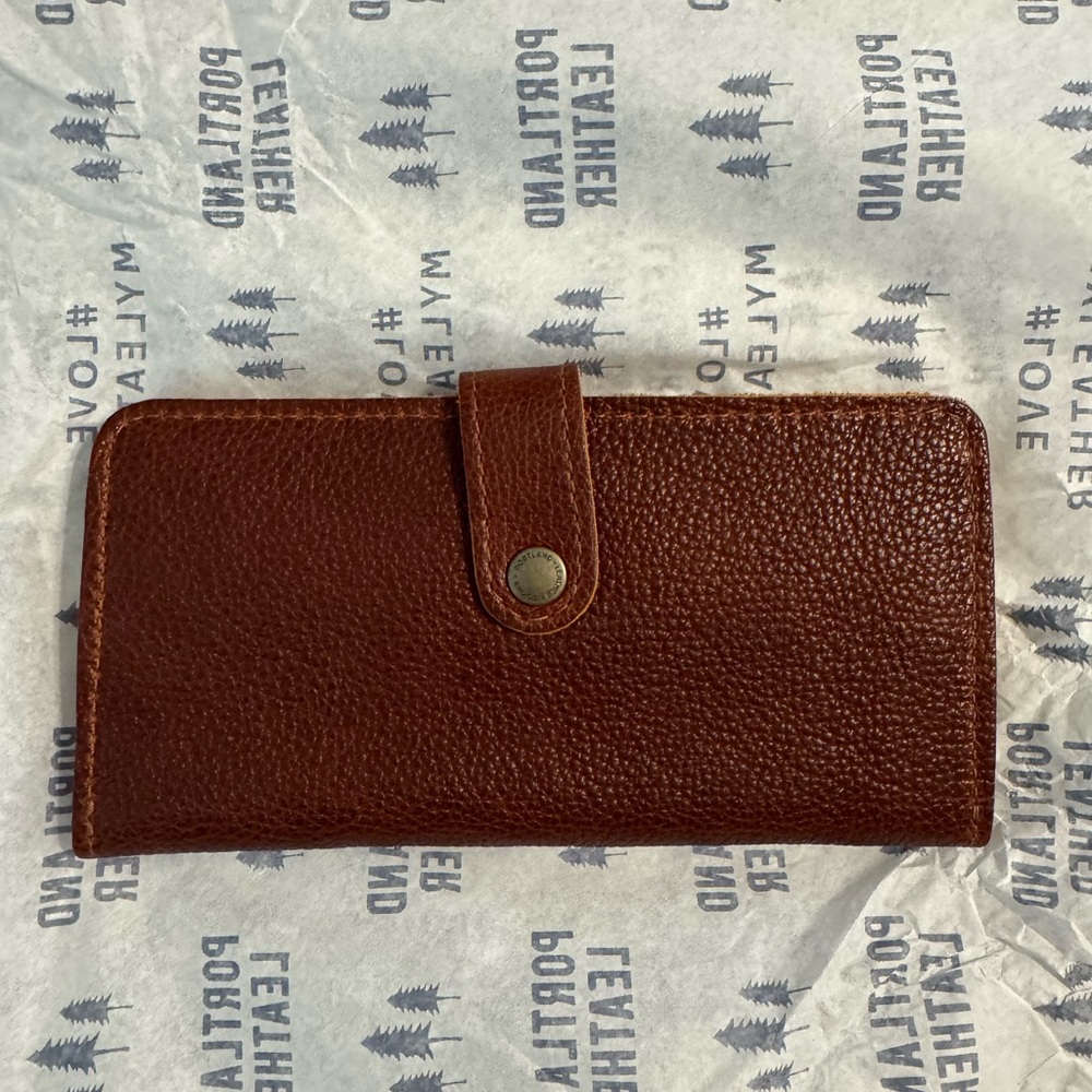 Portland Leather Brown Wallet